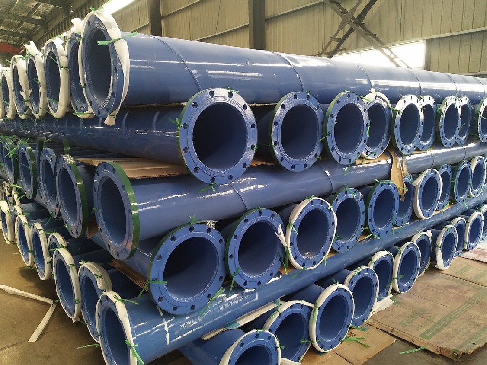 法兰连接涂塑复合钢管