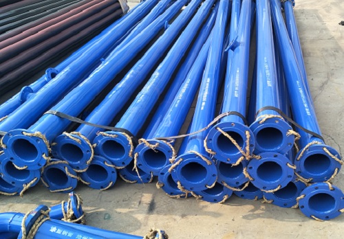 法兰连接涂塑复合钢管