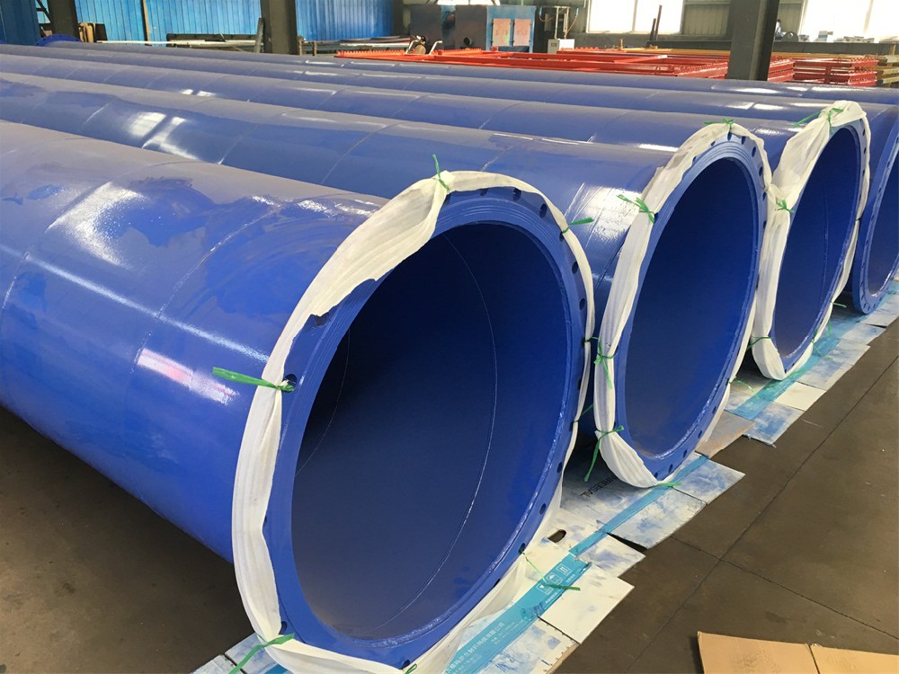 法兰连接涂塑复合钢管